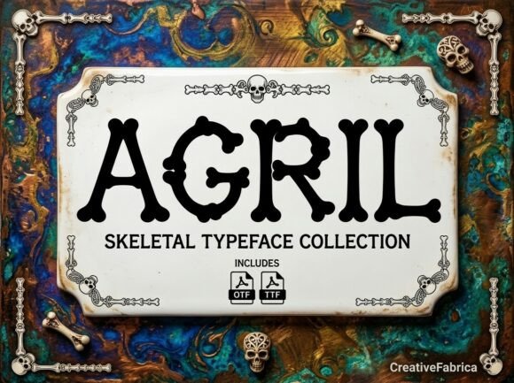 Agril: A Distinctive Display Font for Digital Brand Impact