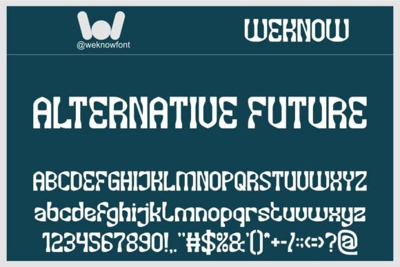Alternative Future: A Display Font That Elevates Digital Branding