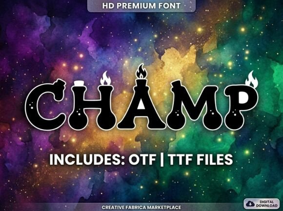 Champ: A Display Typeface That Sparks Editorial Joy