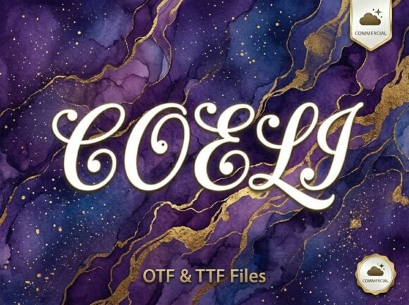 Coeli: A Display Font That Makes Your Brand Instantly Memorable