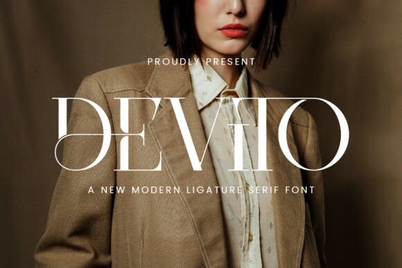 Devito: A Display Serif for Distinctive Digital Branding