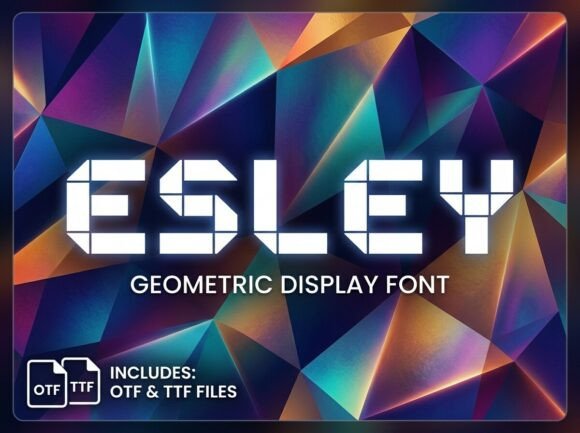 Esley Display Font for Handmade Creators