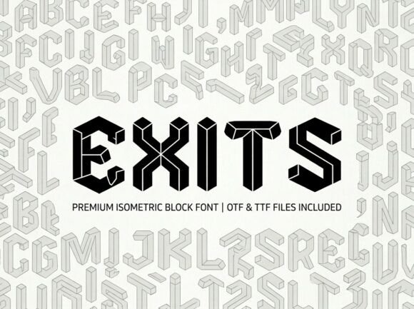 Exits: A Display Font That Builds Brand Confidence