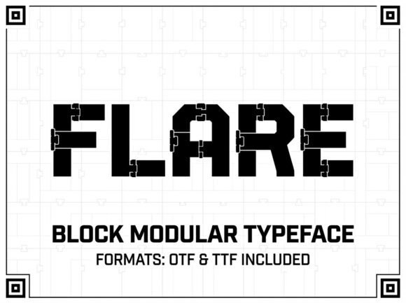 Flare: A Display Font That Commands Attention