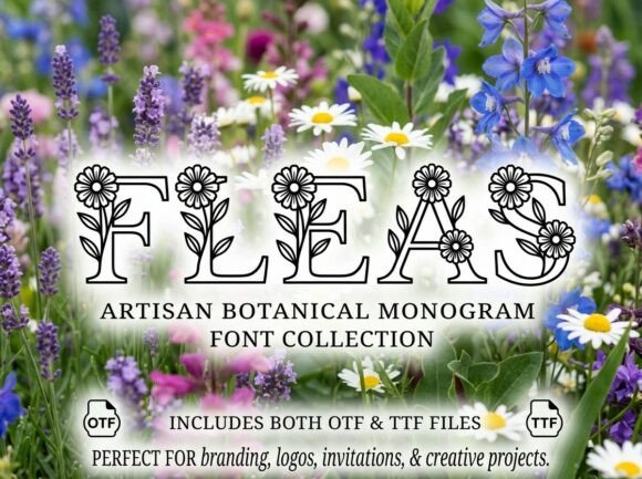 Fleas: A Display Serif That Grows With Your Content