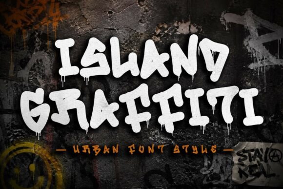 Island Graffiti: A Display Font That Feels Hand-Drawn, Not Hand-Strained