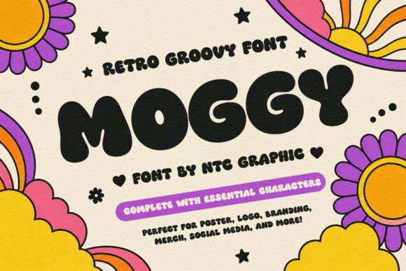 Moggy: A Display Font That Feels Like Sunshine on Paper