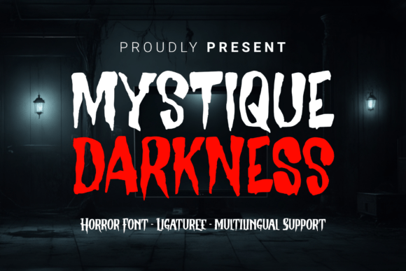Mystique Darkness: A Display Font That Sets the Mood