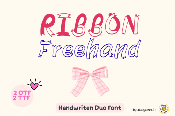 Ribbon Freehand: A Display Font That Elevates Brand Voice