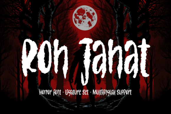 Roh Jahat: A Display Font That Screams Intent—Without Saying a Word